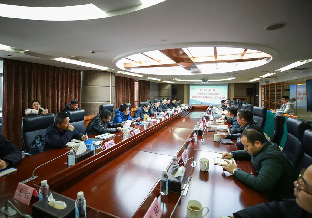 江蘇省住建廳質安處副處長夏亮率隊專題調研公司