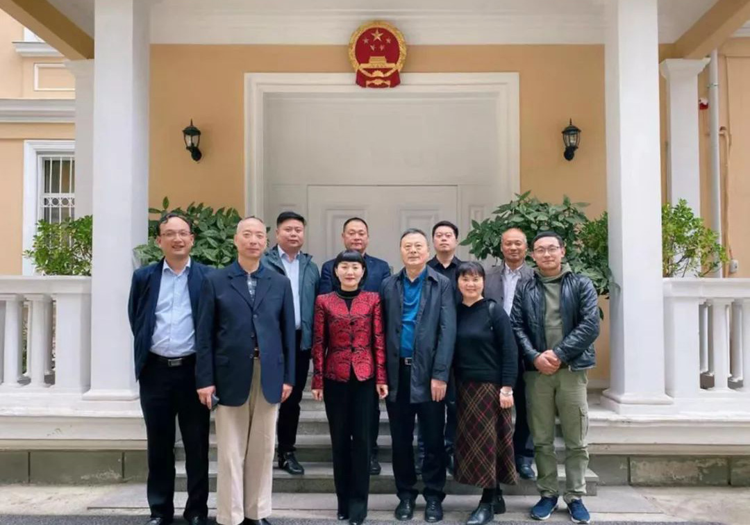 公司副總裁袁國民拜訪中國駐格魯吉亞大使